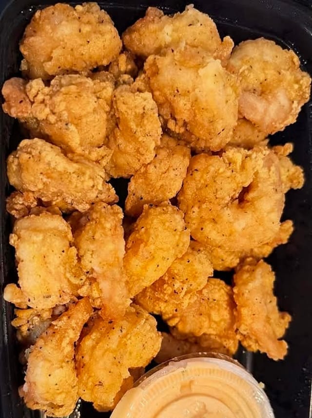 Popcorn Shrimp.